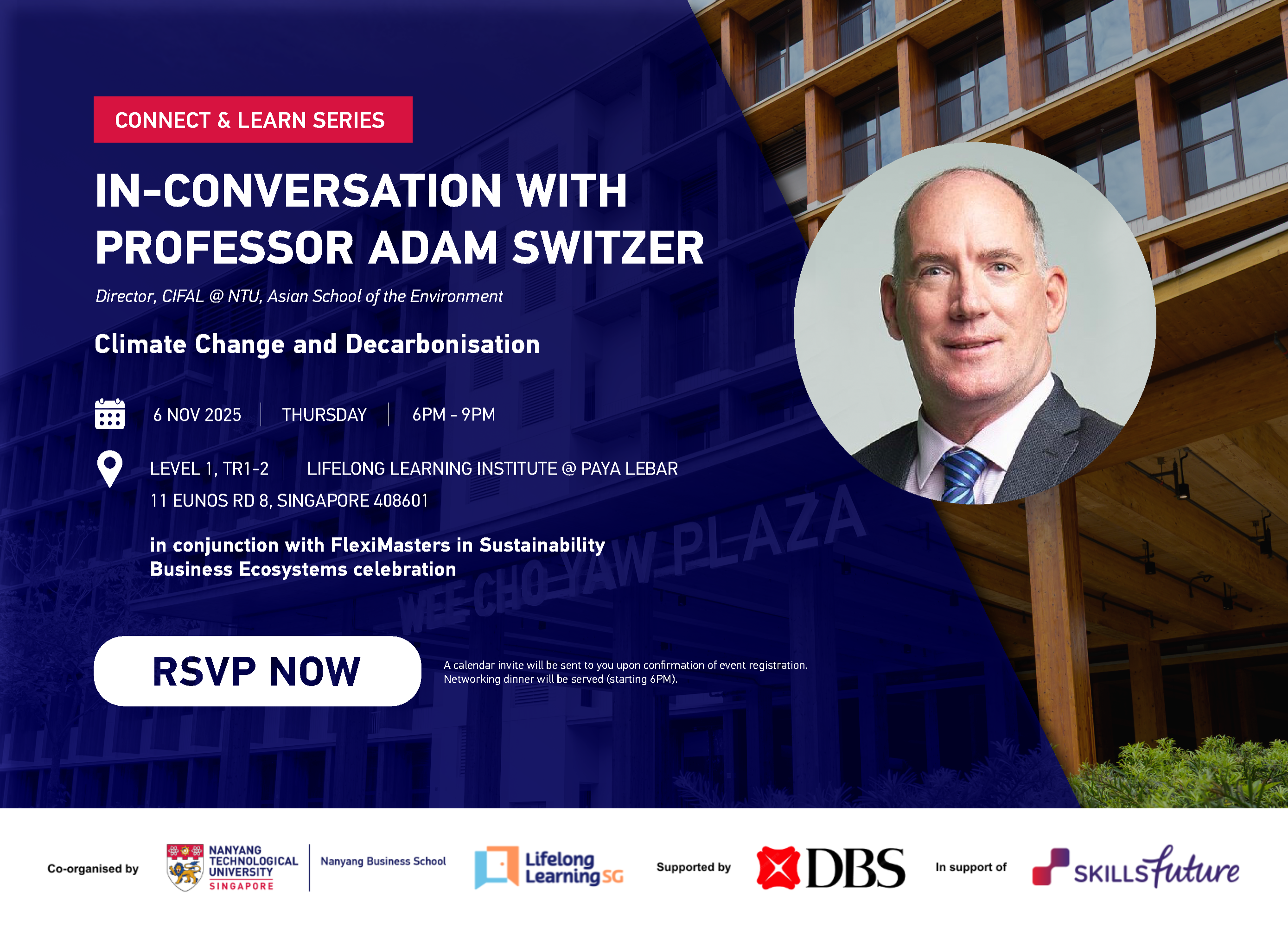 Event: In-Conversation with Professor Adam Switzer