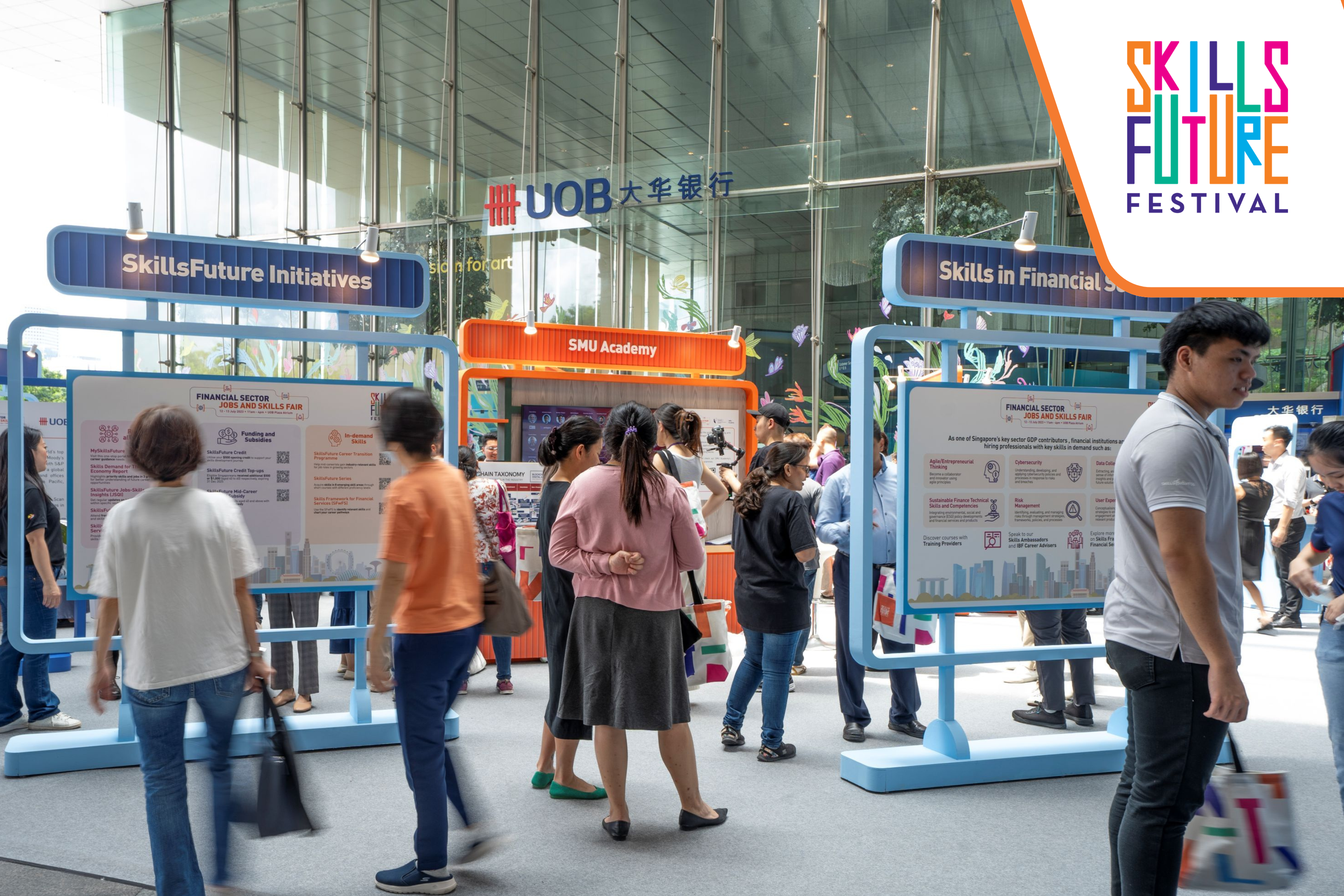 SkillsFuture Festival Roadshow @ UOB Plaza